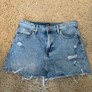 Gap mom jeans short size 16 girls